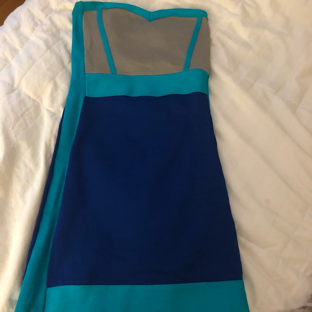 Strapless Bebe Dress.